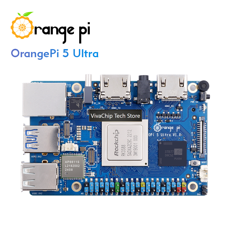 VivaChip TechOrange Pi 5 Ultra - Rockchip Rk3588 Development Board recension och pris
